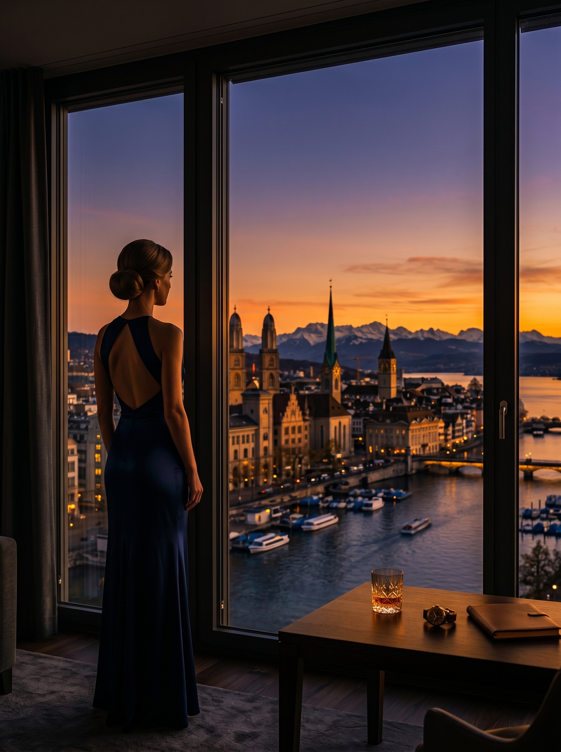 Premium Begleitagentur Zürich Luxus Lifestyle Panorama